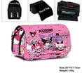 thumbnail image 3 of Bolsa de lápices Sanrio Kuromi, estuche de lápices de gran capacidad, dibujos animados, Anime, Kuromi, papelería, chica, encantador, 3 of 4