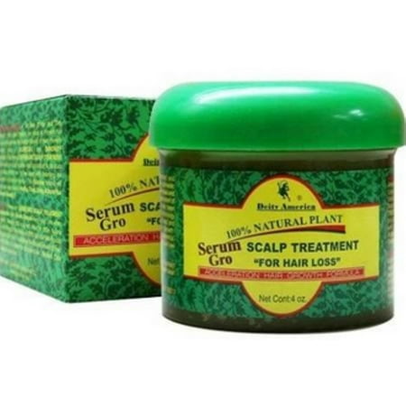 Deity America Gro Scalp Serum Treatment For Hair Loss, 4 oz (Pack of