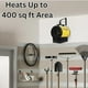 thumbnail image 4 of Dura Heat - Calentador eléctrico de aire forzado de 240 V, protección contra sobrecalentamiento, tamaño mediano, amarillo, 4 of 5