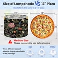 thumbnail image 2 of Chinoiserie Lampshades 2 Pack Vintage Floral Bird Vibrant Blossoms Fruits Dark 13"x13"x10" Light Shade for Table Lamps Floor Lamp Shades Lampshade Replacement Easy Assembly Aesthetic Home Decor, 2 of 8
