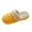 Yellow, variant on Aayomet Fuzzy Slippers for Women Washable Memory Foam Clog with Wide Widths Slipper,Yellow 41