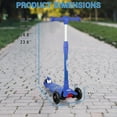 thumbnail image 3 of EDTara Trottinette à 3 Roues pour Enfants, Guidon Réglable, Trottinette à Inclinaison pour Diriger avec Roues en PU Lumineuses à LED, Grand Plateau Antidérapant, 3 of 8