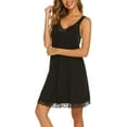 thumbnail image 4 of Camisón de encaje para mujer, camisón de encaje, lencería de jersey de algodón Xemadio CJWUS-4278, 4 of 7