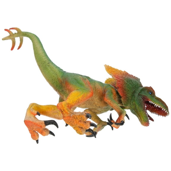 LEORX Miniature Dinosaur Figures Green PVC 1Set