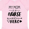 thumbnail image 4 of Inktastic My Mom is a Nurse and a Hero Boys or Girls Baby Bodysuit, 4 of 5