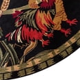 thumbnail image 6 of Rugs.com Pastoral Collection Rug – 5 Ft Round Black Medium Rug Perfect For Kitchens, Dining Rooms, 6 of 9