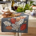 thumbnail image 4 of Table Runner DII, bordado en otoño, 14 x 70 pulgadas, poliéster, otoño, 4 of 6