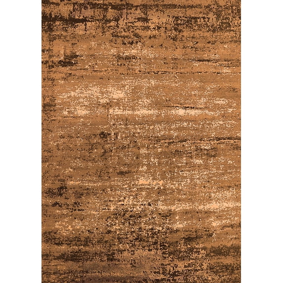Ahgly Company Indoor Rectangle Oriental Orange Industrial Area Rugs, 2' x 3'