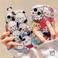 thumbnail image 2 of Para Redmi Note 12 11 11s 10s 9s 10Pro 12 12C 10C 10A 9C 9T 9A Xiaomi 11 Lite Poco M3 X3Pro NFC Cute Cartoon Pacha Dog Kuromi Animal Funda De Teléfono Suave TPU Protección Cubierta, 2 of 3