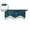 Blue, variant on VQPeo Window Valance with Tassel 59 × 15.7inch Window Swag Curtains Kitchen Valances Rod Pocket Short Curtain Window Treatments for Living Room Bedroom Decor