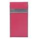 thumbnail image 1 of Stainless Steel Cigarette Case Holds 20 Count Slim Cigarettes Magnetic Flip Cover Cigarette Holder Case for Men Women Rose Red, 1 of 5
