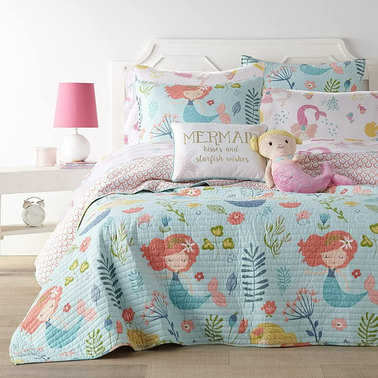 Mermaid twin 2024 bedding set