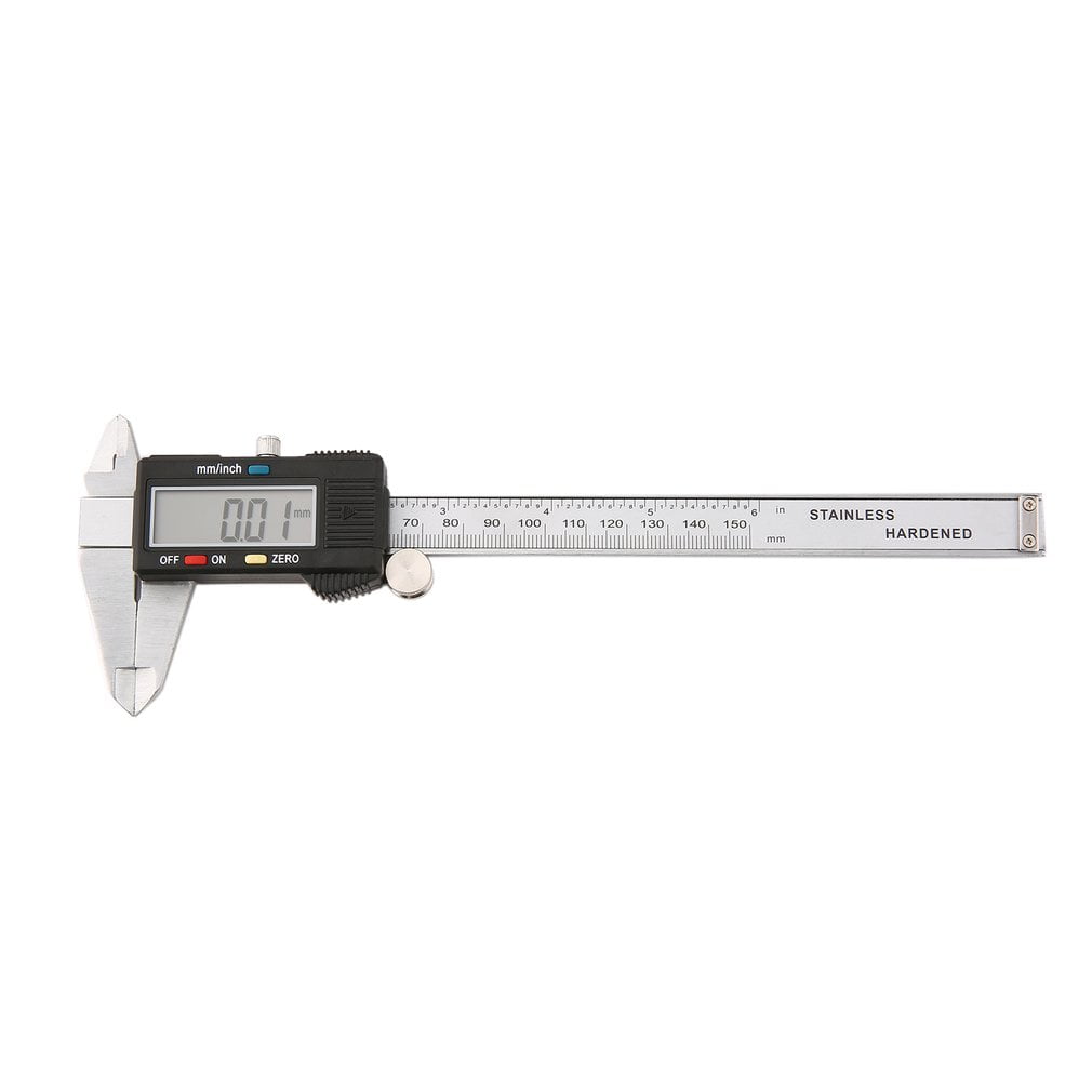 150mm Digital Electronic Gauge Stainless Steel Vernier 6 inch Caliper Micrometer