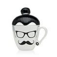 thumbnail image 1 of Godinger 62116 Manbun Hipster Man Mug, 1 of 1
