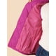 thumbnail image 5 of Día de San Patricio Chaleco Acolchado Ligero Con Cremallera Y Cuello Alto Para Mujer Fucsia XL, 5 of 6