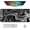 Abstract Contour, variant on Large Gaming Mouse Pad, XXL Desk Pad, 35 x 15 Inch, Non-Slip Rubber Base, Stitched Edges, Superior Surface, Waterproof Keyboard Mat, Large Mousepad for Gamer, Office & Home, White Peony
