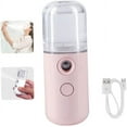 thumbnail image 3 of Mini Steamer Mist Sprayer Usb Rechargeable For Face Daily Makeup Skin Care Pink 30Ml Skin Care, 3 of 5