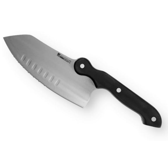 Ronco Chef Knife Rocking Santoku #23 Six Star Cutlery Stainless Steel Blade
