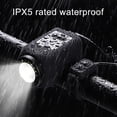 thumbnail image 3 of Bicycle Flashlight High Brightness USB Charging Waterproof Touch Screen LED Mountain Bike Front Light Headlight Horn for Outdoor Cycling, 3 of 7