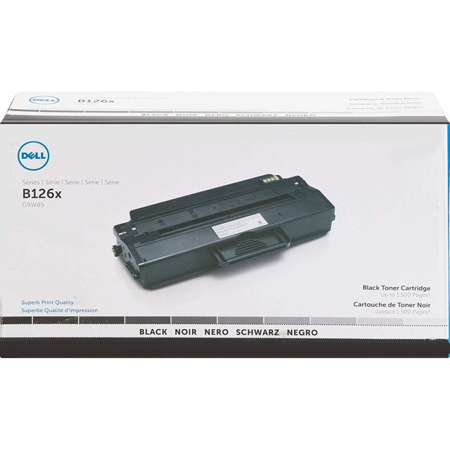 Cartucho de tóner negro Dell G9W85 para B1260dn/B1265dnf/B1265dfw