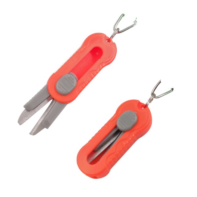 Tijera de bolsillo para pesca HRR3 funcional de acero inoxidable, 6,5 cm