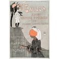 thumbnail image 2 of Edward Penfield 18x24 Black Ornate Framed Double Matted Museum Art Print Titled: The Exiles and Other Stories by Richard Harding Davis (1894), 2 of 5