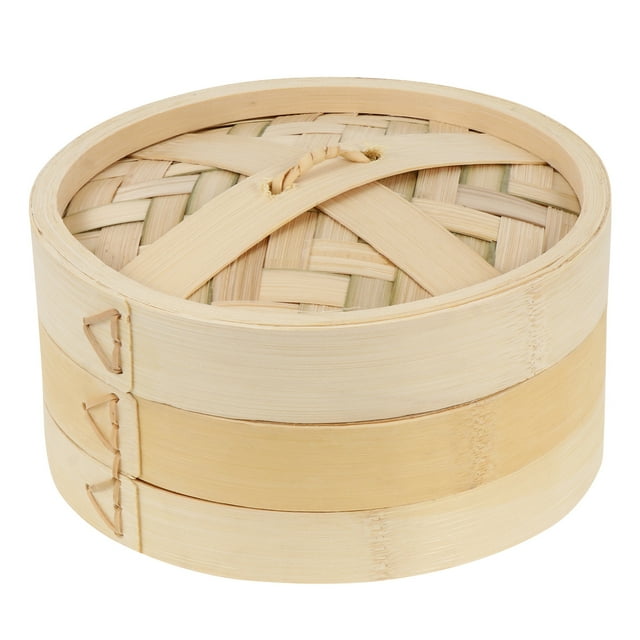 MasteelfCA 1 Set Kitchen Bamboo Food Steamer Premium Food Steamer Durable Food Steamer