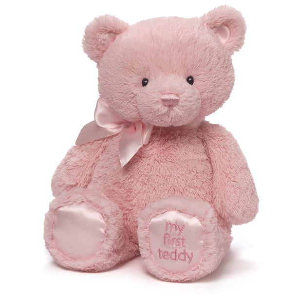 Peluche GUND My First, oso de peluche para bebés, 38 cm, rosa