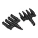 thumbnail image 3 of Conector T Solar, Resistencia A Altas Temperaturas, Larga Vida útil, Conector De Rama Solar De 1 A 4, 2 Piezas Para La Industria, 3 of 7