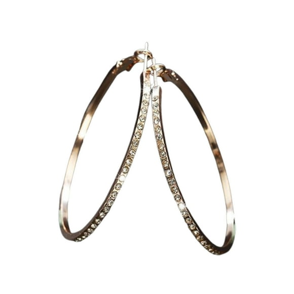Jewelry for Women 14K Gold All Diamond Women's Pendant Earrings 925 Women's Pendant Earrings Gold Jewelry Birthday Gold Earrings for Women