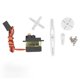 thumbnail image 2 of Servomotor, Servo De Engranaje De Metal Duradero De Poco Ruido De Alta Carga Para Drones, 2 of 8