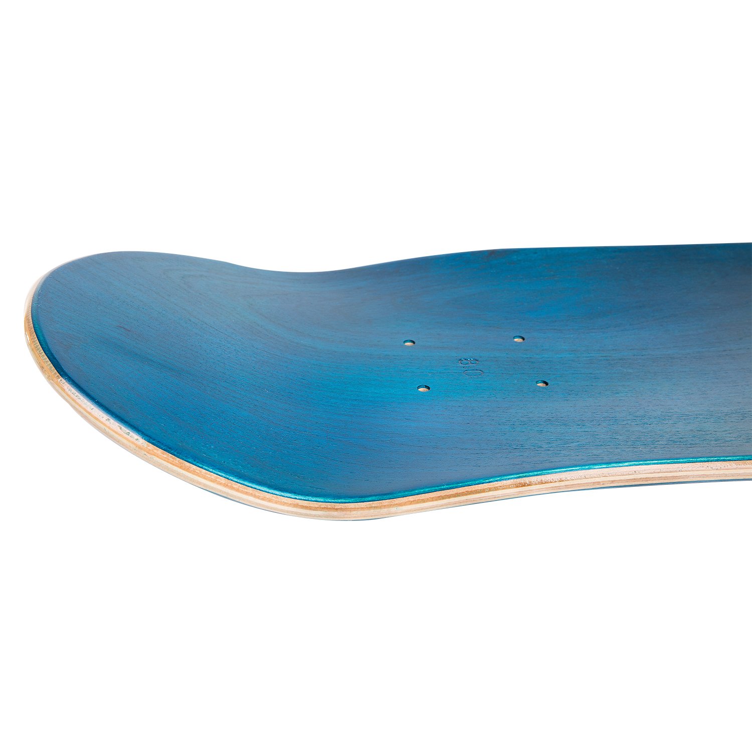 Cal 7 Blank Maple Skateboard Deck with Color Grip Tape | 8.5 Inch | Two Pack (Blue) - image 3 of 3