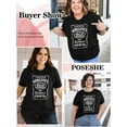 thumbnail image 6 of XCHQRTI Smooth as Tennessee Whiskey Sweet As Strawberry Wine Shirt Women Plus Size Tshirts Top, 6 of 8