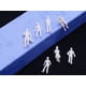thumbnail image 3 of 100 Piezas 1: 100 HO N Miniatura de Modelo de Personas para Modelo de Tren Diorama Paisaje DIY Accesorios, Sin, 3 of 8