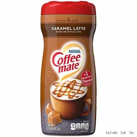 COFFEE MATE Caramel Latte Powder Coffee Creamer  15 Ounce (Pack Of 3)
