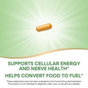 Nature's Way B-100 Complex Capsules, High Potency, Supports Cellular Energy and Nerve Health*, 8 B-Vitamins, 100ct