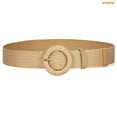 thumbnail image 6 of WHIPPY Elastic Belt for Women Ladies Straw Woven Stretch Waist Belts for Dresses, 6 of 6