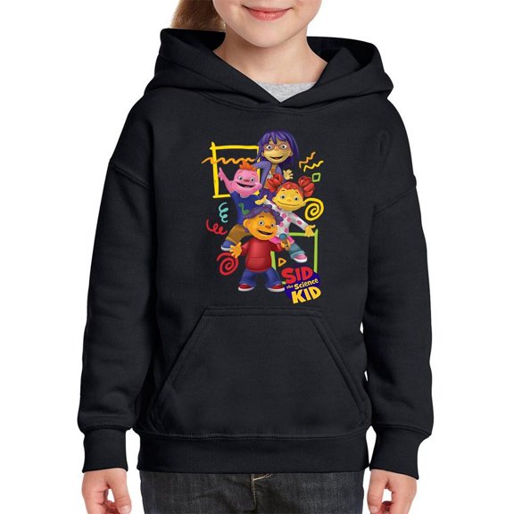 Playful Sid the Science Kid Squad - Fun Learning Graphic Youth's Hoodie