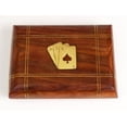 thumbnail image 4 of Ajuny Card Holder For Playing Cards For 2 Decks Playing Card Decorations Gifts, 4 of 4