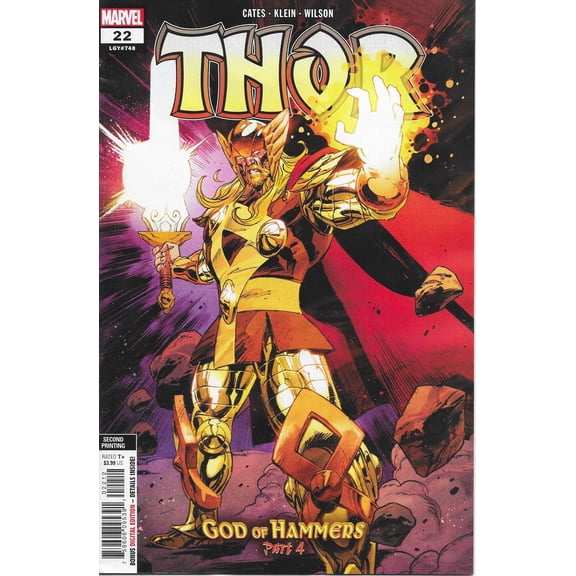 Thor (6th Series) #22 (2nd) VF ; Marvel Comic Book