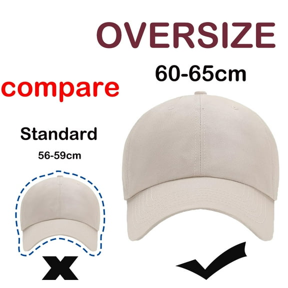 Oversize XXL Baseball Hats for Men and Women, Large Hats for Big Head Washed Green