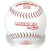 12-inch Dudley Thunder Red ASA Softball