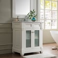 thumbnail image 2 of James Martin Furniture Weston 30 in. Single Sink Vanity with Glass Doors, 2 of 10