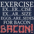 thumbnail image 3 of CafePress - Exercise, Eggs Are Sides For BACON! T Shirt - Men's Classic Graphic Cotton T-Shirt, 3 of 4