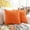 Orange, variant on DADHOT Festive Christmas Pillow Covers - Soft Velvet Decorative Square Cushion Cases (18x18 inches, Orange)