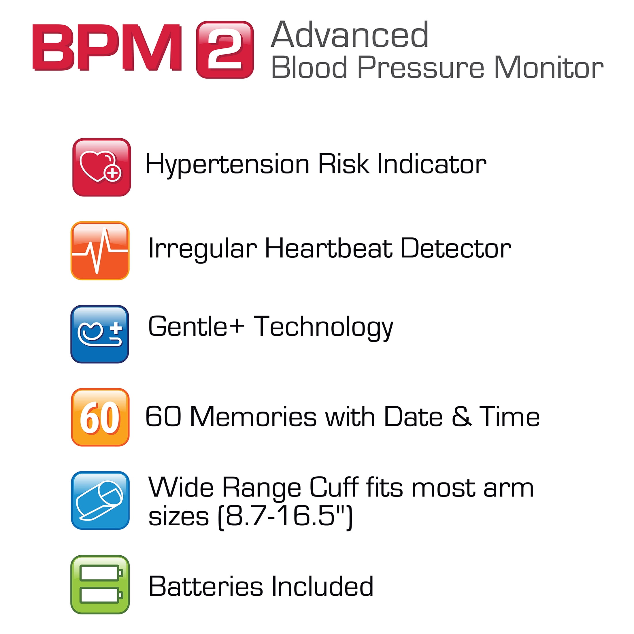  Microlife BPM1 Automatic Blood Pressure Monitor, Upper Arm Cuff,  Digital Blood Pressure Machine, Stores Up To 30 Readings : Health &  Household