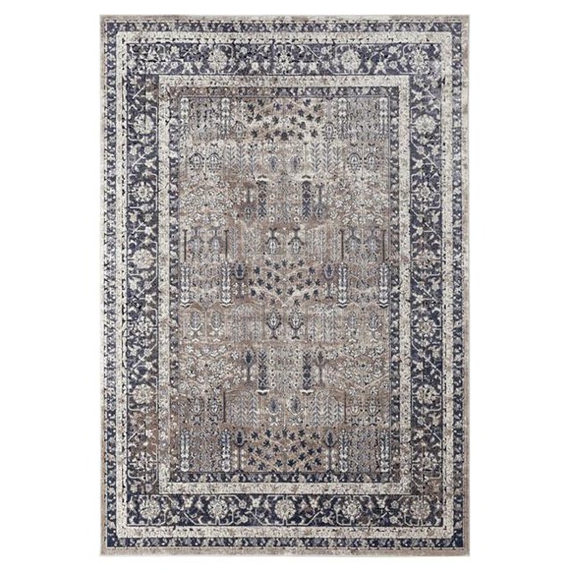Amer Rug BLM4311511 3 ft. 11 in. x 5 ft. 11 in. Belmont Transitional Power-Loomed Rug, Beige