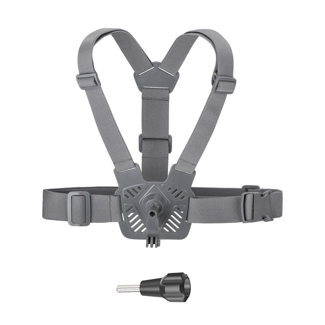Chest Strap Holder Plastic Lightweight Camera Mount Chest Strap Bracket for DJI Pocket 3/ for Insta360 One R/X/GO 3