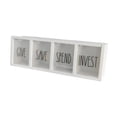 thumbnail image 4 of Alcancía de madera, caja para ahorrar dinero, billetes, monedas, ideas para regalar en año Nuevo, contenedor para guardar monedas, tarro para niños Blanco, 4 of 8
