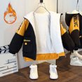 thumbnail image 4 of LOVZFMLL Jackets for Girls Kids's Winter Fleece Jacket 9-18 Months, 4 of 5